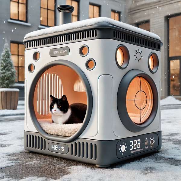 Heated Cat Houses