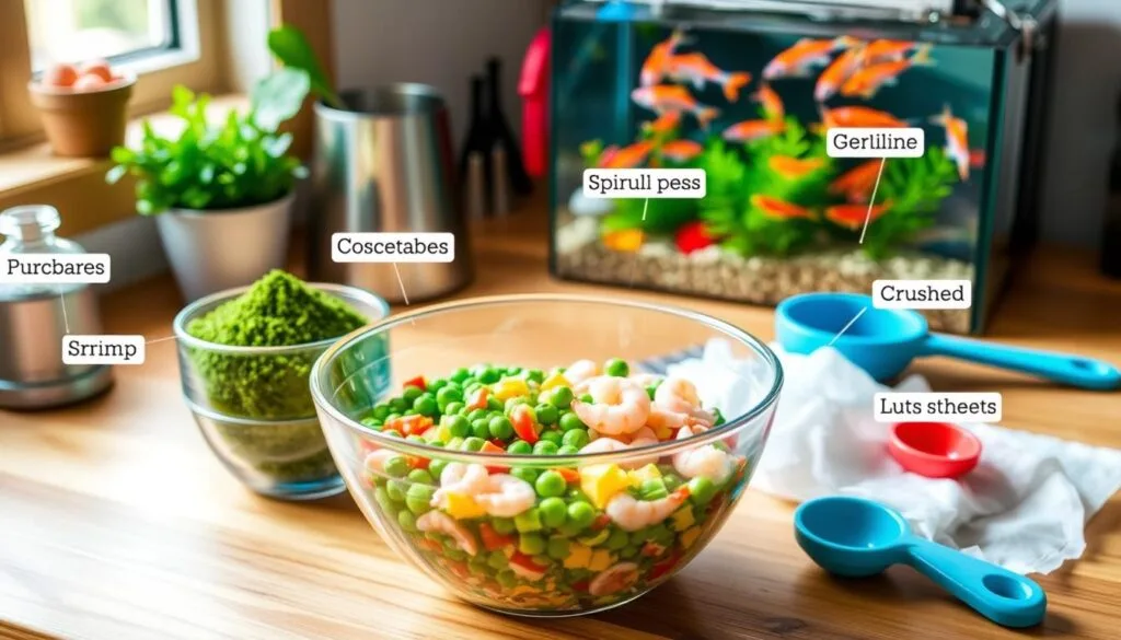 How to make the perfect fish food recipe at home with fresh, nutritious ingredients for healthy aquatic pets.