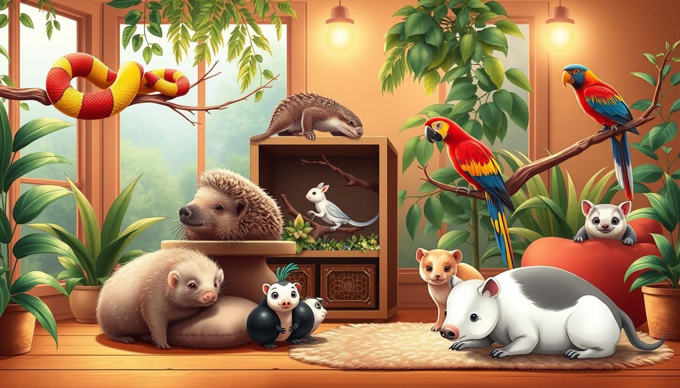 7 Legal Exotic Pets That Have Easy Care