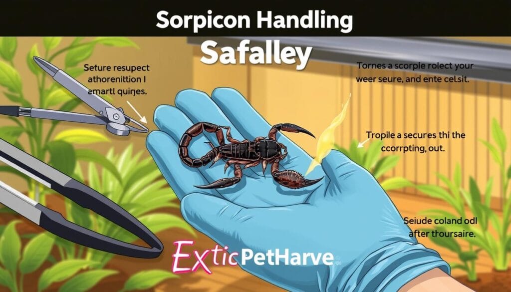 Scorpion Handling Safety Techniques Scorpion Handling Safety Techniques