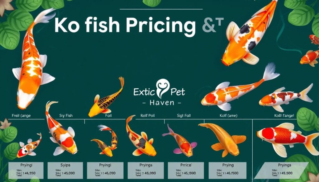 cost for koi fish