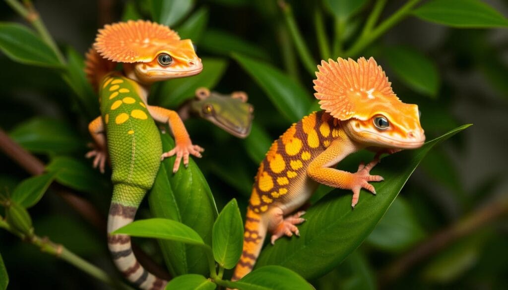 crested gecko morphs