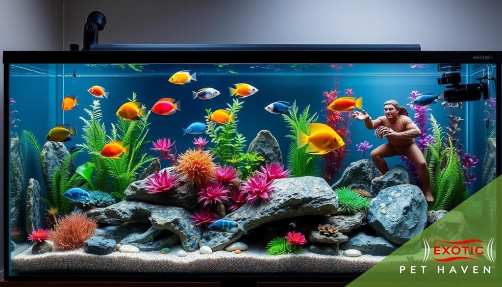 exotic fish tanks
