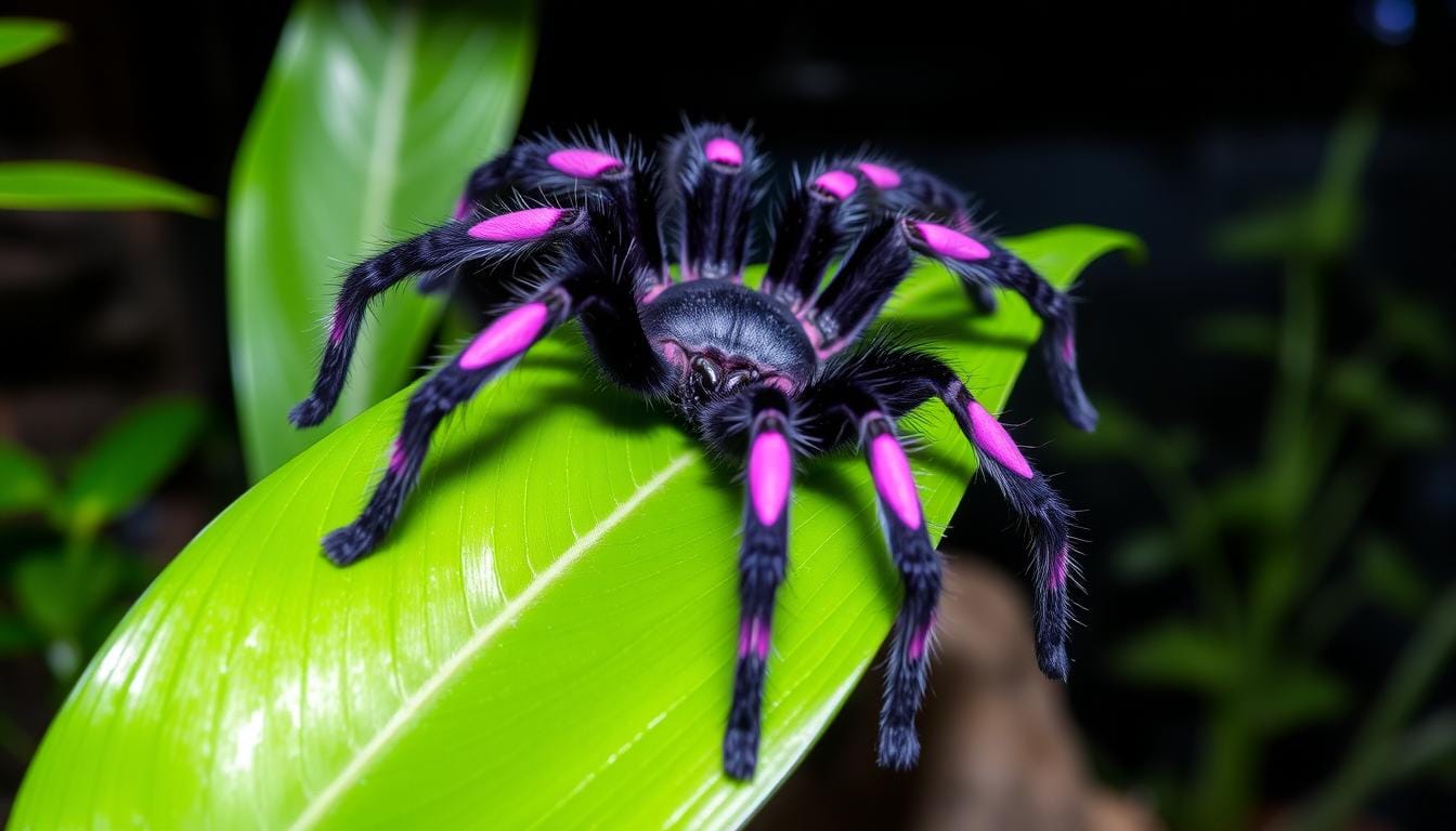 purple pink toe tarantula