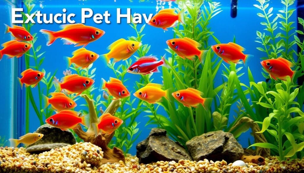 what is the diet of a neon tetras