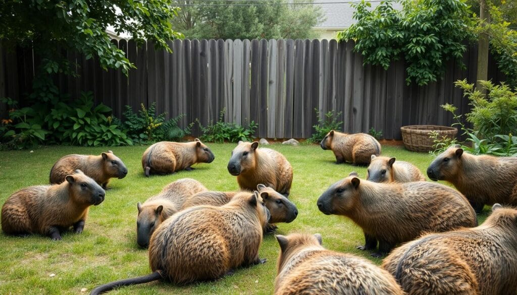 Capybara socialization tips