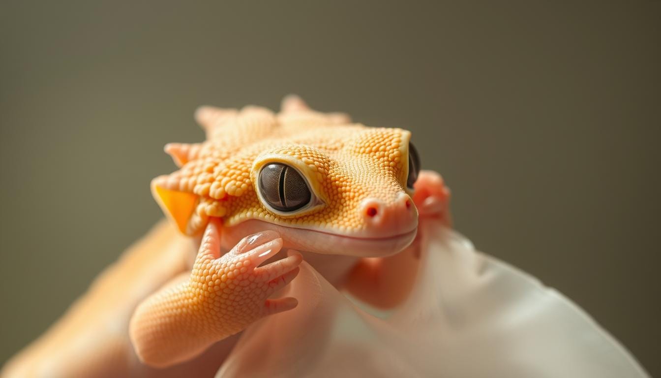 Crested gecko shedding help
