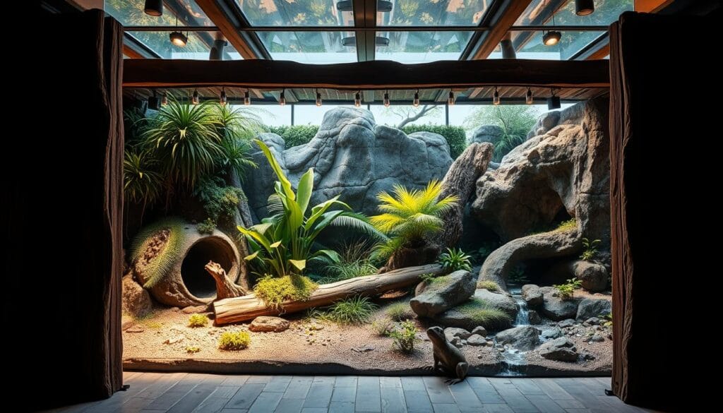DIY Monitor Lizard Habitat Construction DIY Monitor Lizard Habitat Construction