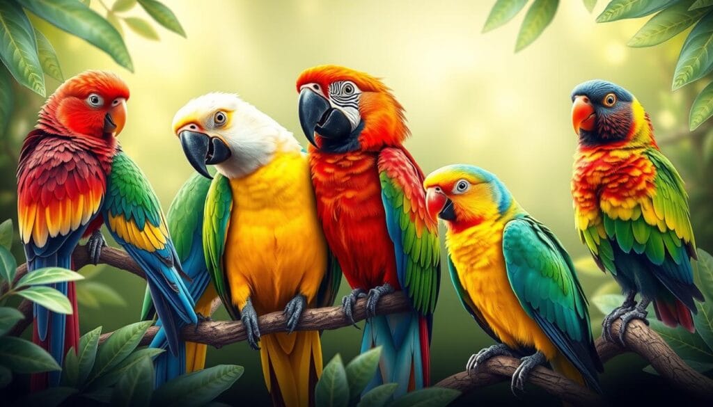 Exotic bird species for beginners