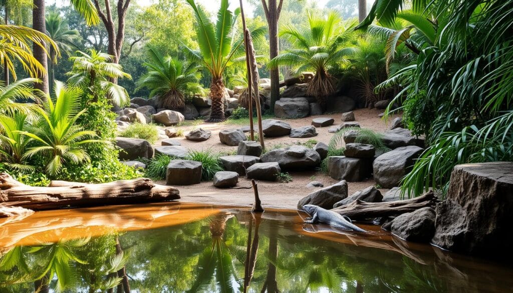 Monitor lizard enclosure ideas
