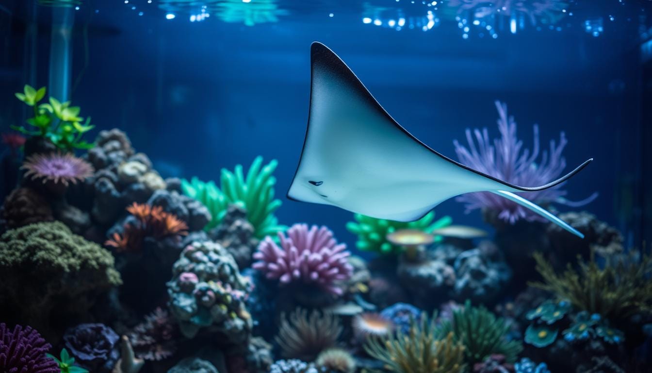 Stingray aquarium setup