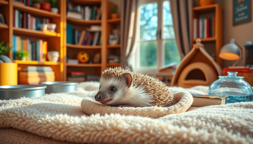 how to care for a pet hedgehog