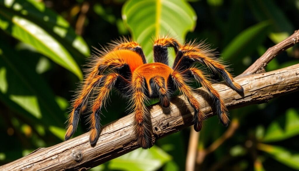 orange baboon tarantula​