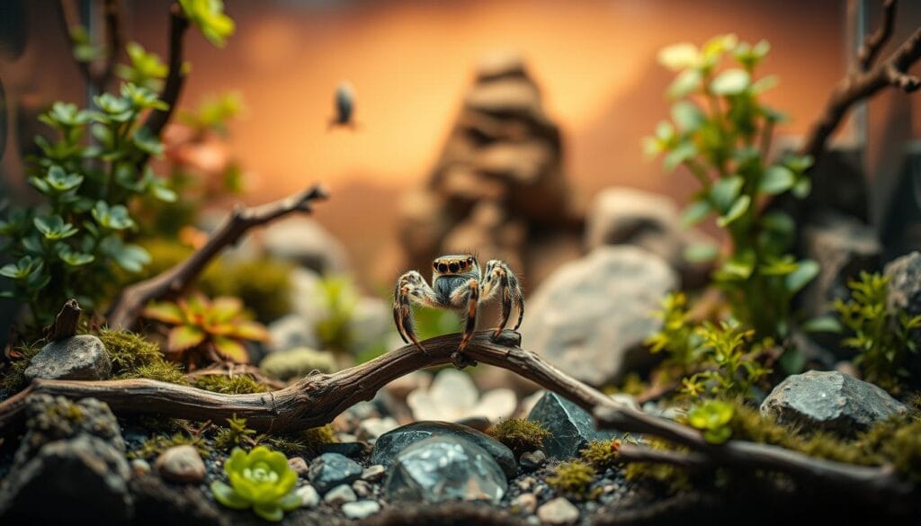 Jumping Spider Terrarium Setup