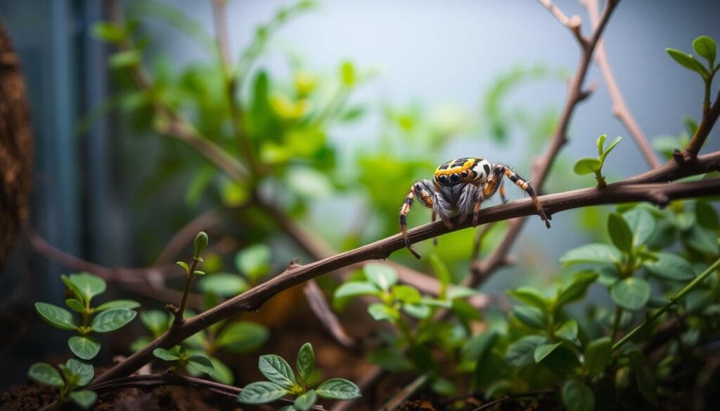 Small Jumping Spider Terrarium