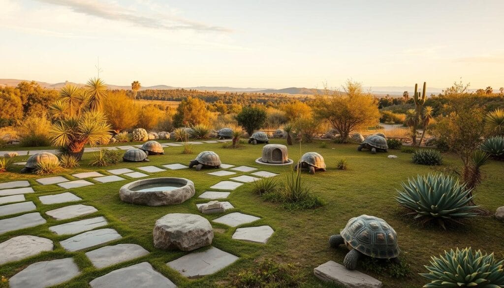 DIY pet tortoise outdoor pens