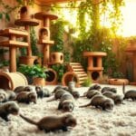 how to build a pet ferret play area