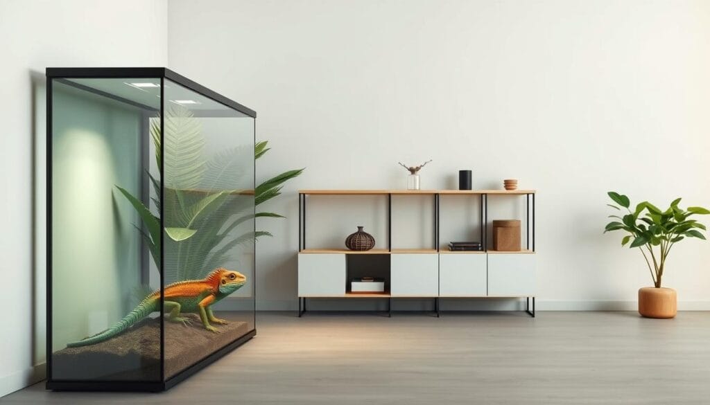minimalist enclosures for exotic pets