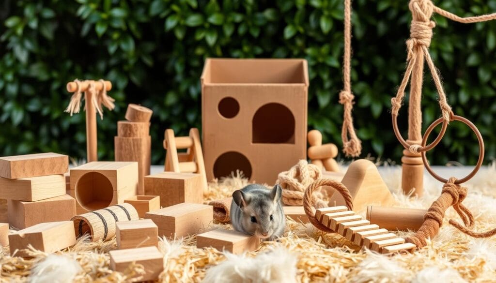 chinchilla toys and chews