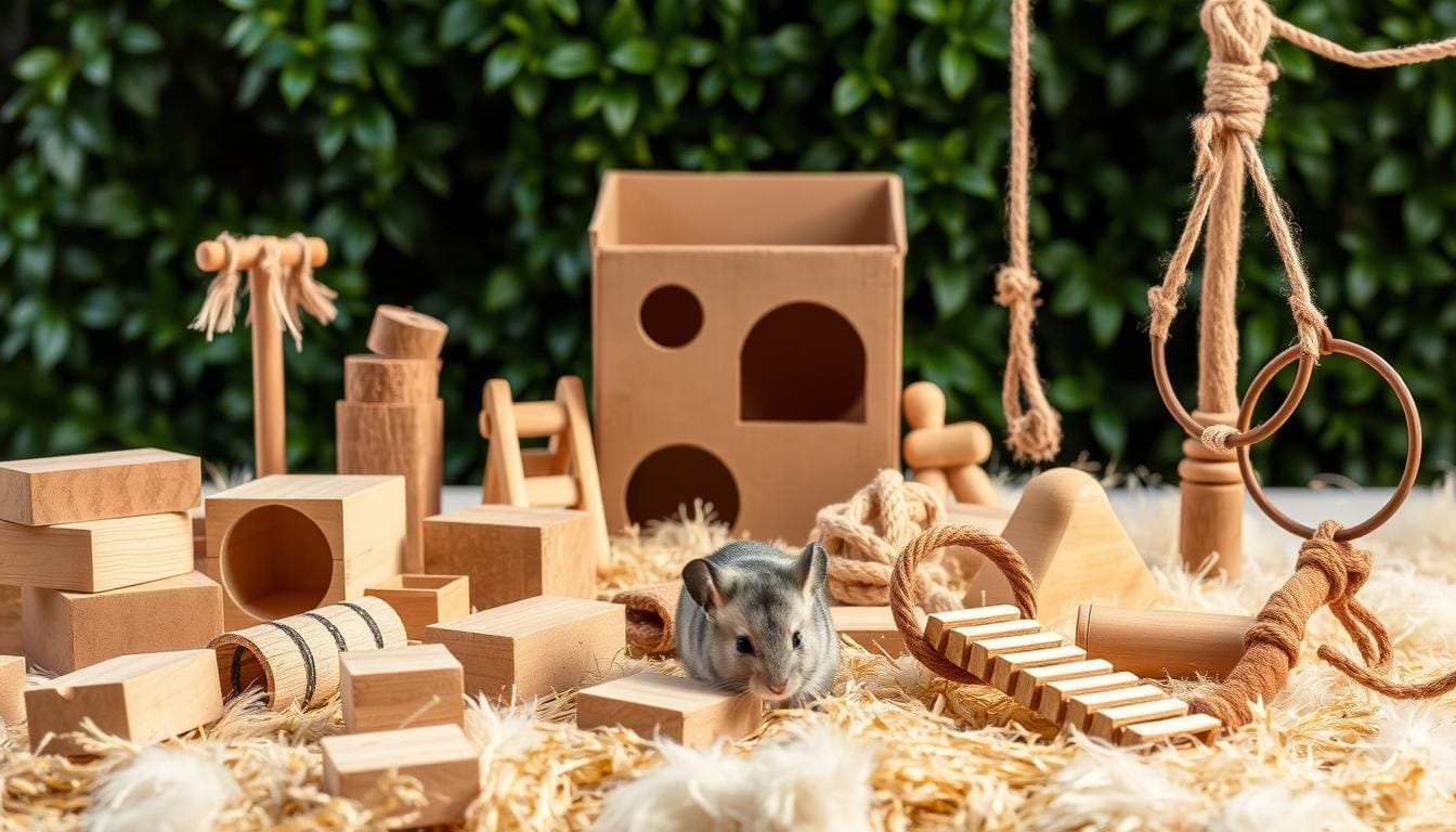 chinchilla toys and chews