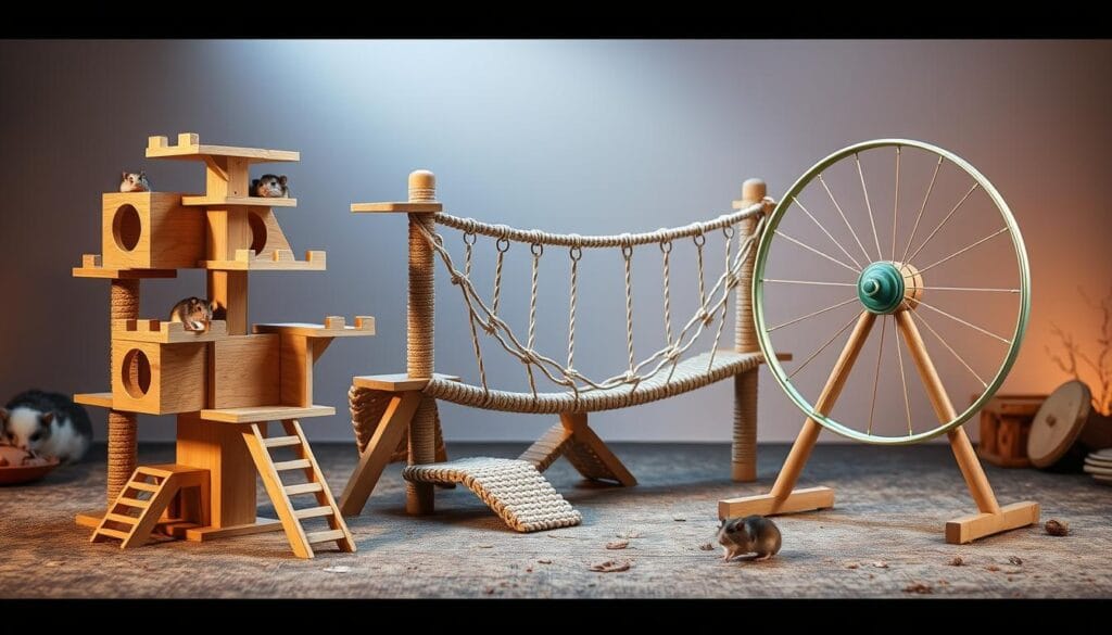 durable hamster climbing toys