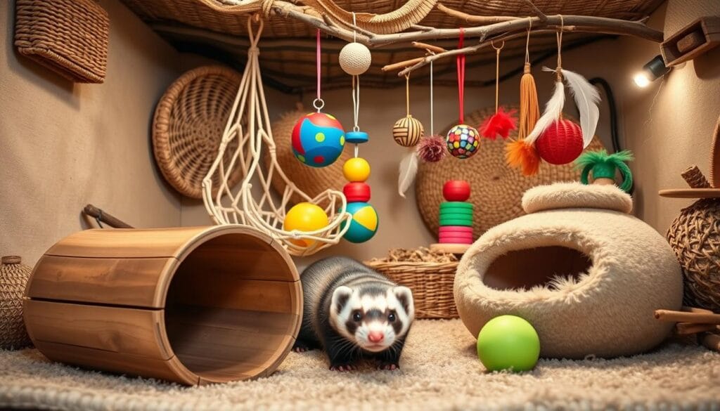 ferret enrichment toys