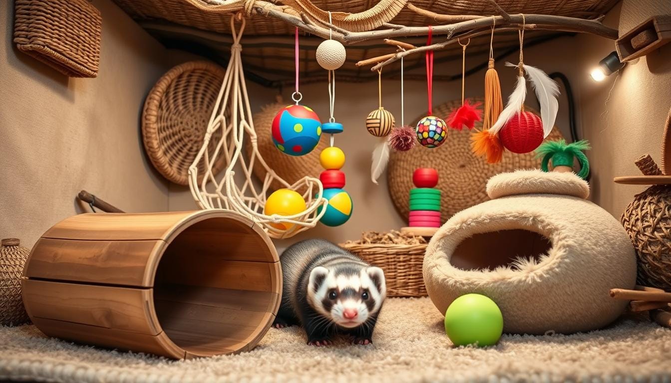 ferret enrichment toys