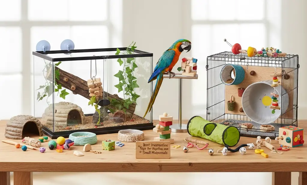 interactive toys for exotic pets