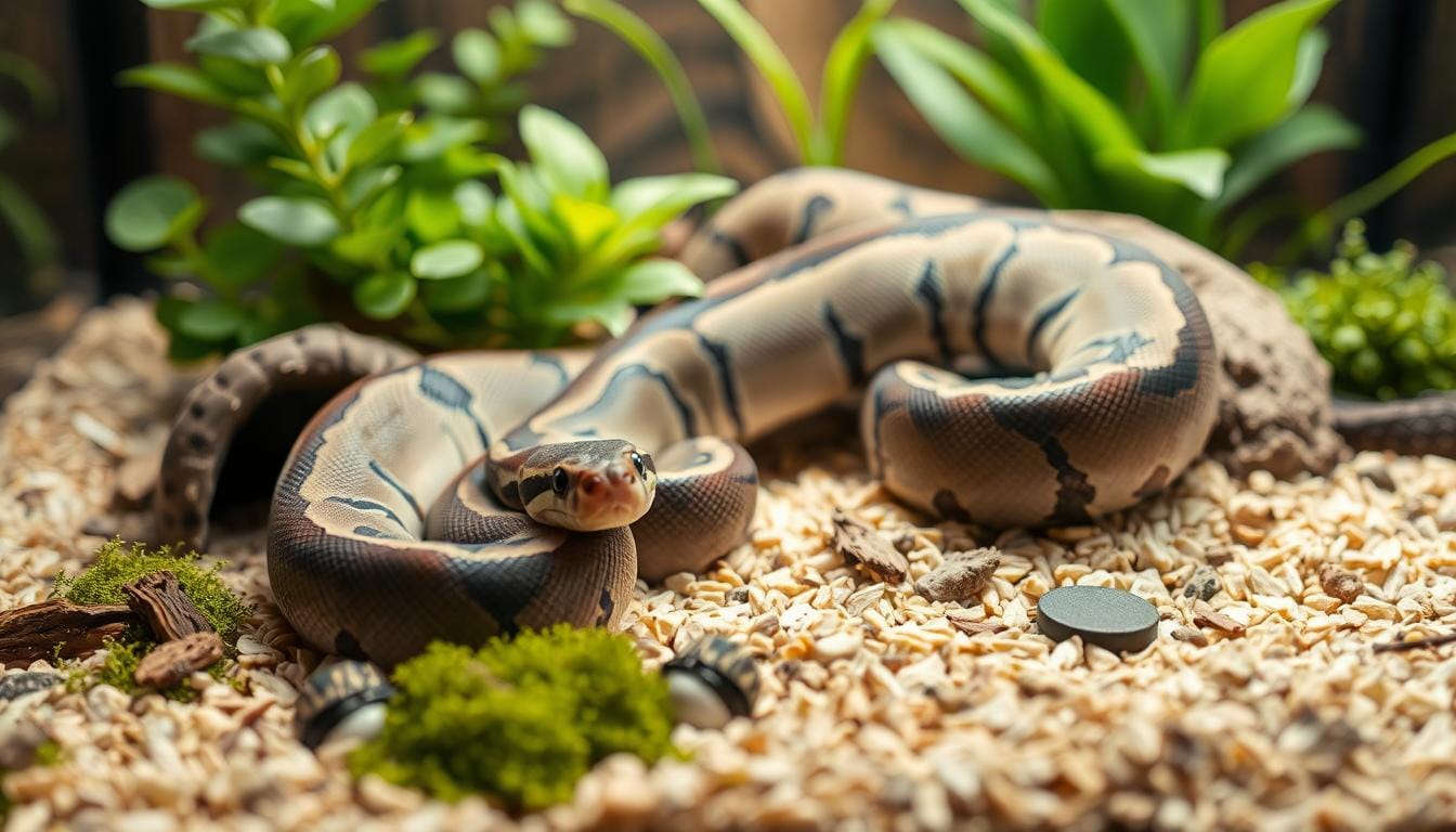 Best Substrate for Ball Python