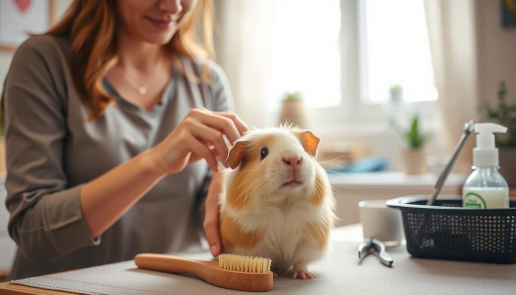 guinea pig grooming tips