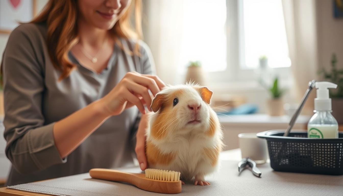 guinea pig grooming tips