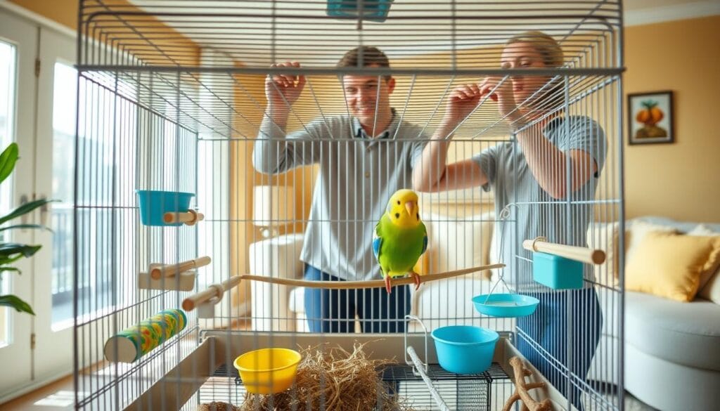 step-by-step parakeet cage setup step-by-step parakeet cage setup