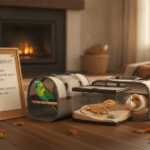 Bird, bearded dragon, and guinea pig prepared safely for holiday boarding
